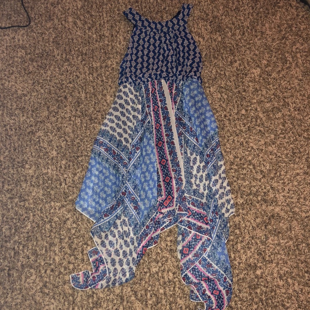 Blue Flower Dress